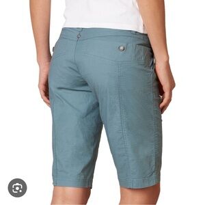 Prana Women's Dusty Blue Larissa Knickers with Large Pockets Size 2